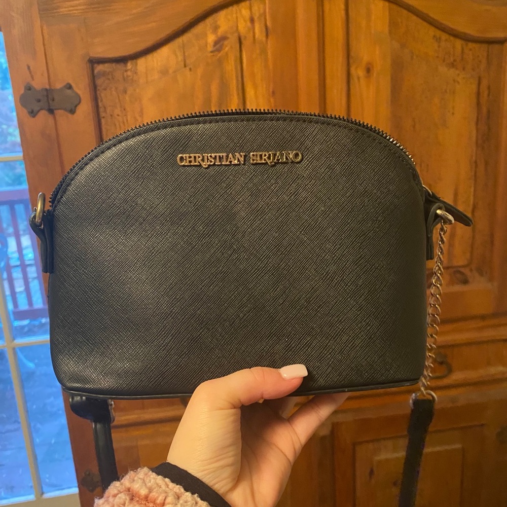 Black handbag